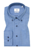COMFORT FIT Hemd in rauchblau unifarben