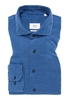 COMFORT FIT Hemd in rauchblau unifarben