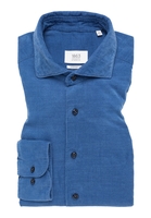 COMFORT FIT Hemd in rauchblau unifarben