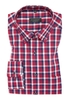 COMFORT FIT Hemd in rot kariert