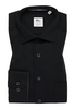 COMFORT FIT Hemd in schwarz unifarben