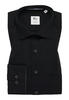 COMFORT FIT Hemd in schwarz unifarben