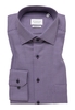 COMFORT FIT Hemd in violett strukturiert