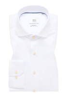COMFORT FIT Jersey Shirt in weiß unifarben