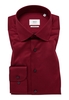 COMFORT FIT Luxury Shirt in rubinrot unifarben