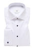 COMFORT FIT Luxury Shirt in weiß unifarben