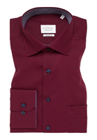 COMFORT FIT Original Shirt in weinrot unifarben