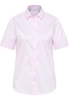 Cover Shirt Bluse in rosa unifarben