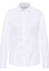 Cover Shirt Bluse in weiß unifarben