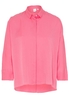 DREIVIERTELARM BLUSE 1863 BY ETERNA - PREMIUM TENCEL ROSE UNIFARBEN