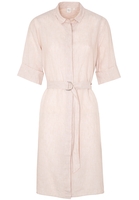 DREIVIERTELARM BLUSENKLEID 1863 BY ETERNA - PREMIUM SAND UNIFARBEN