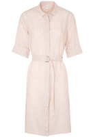 DREIVIERTELARM BLUSENKLEID 1863 BY ETERNA - PREMIUM SAND UNIFARBEN