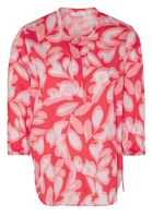 ETERNA DREIVIERTELARM BLUSE MODERN CLASSIC SATINGEWEBE PINK/ROSE