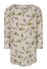 ETERNA DREIVIERTELARM BLUSE MODERN CLASSIC VISKOSE BUNT BEDRUCKT