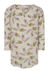 ETERNA DREIVIERTELARM BLUSE MODERN CLASSIC VISKOSE BUNT BEDRUCKT