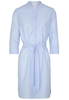 ETERNA DREIVIERTELARM BLUSENKLEID MODERN CLASSIC HELLBLAU UNIFARBEN