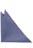 ETERNA EINSTECKTUCH BLAU BEDRUCKT
