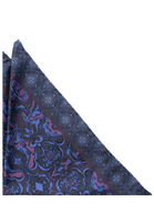 ETERNA EINSTECKTUCH BLAU BEDRUCKT