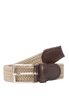 ETERNA GÜRTEL SANDBEIGE UNIFARBEN