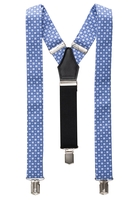 ETERNA HOSENTRÄGER BLAU BEDRUCKT