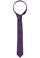 ETERNA KRAWATTE AUBERGINE/PINK STRUKTURIERT