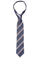 ETERNA KRAWATTE BEIGE GESTREIFT
