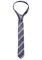 ETERNA KRAWATTE BEIGE GESTREIFT