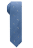ETERNA KRAWATTE BLAU GEMUSTERT