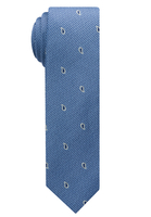 ETERNA KRAWATTE BLAU GEMUSTERT
