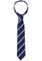 ETERNA KRAWATTE BLAU/VIOLETT GESTREIFT