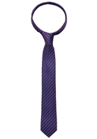 ETERNA KRAWATTE BORDEAUX GESTREIFT