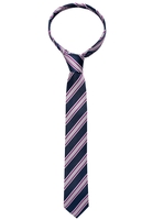 ETERNA KRAWATTE BORDEAUX GESTREIFT