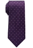 ETERNA KRAWATTE BORDEAUX/BLAU GETUPFT