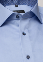 ETERNA KURZARM HEMD COMFORT FIT COOL SHIRT SATINBINDUNG HELLBLAU