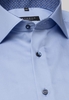 ETERNA KURZARM HEMD COMFORT FIT COOL SHIRT SATINBINDUNG HELLBLAU