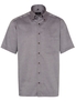 ETERNA KURZARM HEMD COMFORT FIT OXFORD BEIGE UNIFARBEN