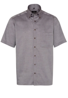 ETERNA KURZARM HEMD COMFORT FIT OXFORD BEIGE UNIFARBEN