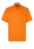 ETERNA KURZARM HEMD COMFORT FIT OXFORD ORANGE UNIFARBEN