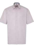 ETERNA KURZARM HEMD COMFORT FIT PINPOINT ROSA/WEISS KARIERT