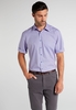 ETERNA KURZARM HEMD COMFORT FIT POPELINE BLAU/ROT BEDRUCKT