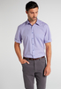 ETERNA KURZARM HEMD COMFORT FIT POPELINE BLAU/ROT BEDRUCKT