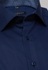 ETERNA KURZARM HEMD COMFORT FIT POPELINE MARINEBLAU UNIFARBEN