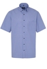 ETERNA KURZARM HEMD COMFORT FIT POPELINE MARINE/WEISS KARIERT