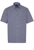 ETERNA KURZARM HEMD COMFORT FIT POPELINE MARINE/WEISS KARIERT