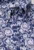 ETERNA KURZARM HEMD COMFORT FIT TWILL BLAU/WEIß BEDRUCKT