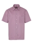 ETERNA KURZARM HEMD COMFORT FIT TWILL ROT/BLAU BEDRUCKT
