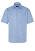 ETERNA KURZARM HEMD COMFORT FIT TWILL TÜRKIS/BLAU BEDRUCKT
