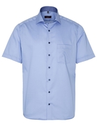 ETERNA KURZARM HEMD MODERN FIT COOL SHIRT SATINBINDUNG HELLBLAU