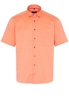 ETERNA KURZARM HEMD MODERN FIT OXFORD APRICOT UNIFARBEN