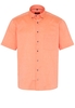 ETERNA KURZARM HEMD MODERN FIT OXFORD APRICOT UNIFARBEN